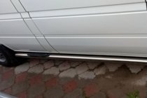 Volkswagen LT 1995–2006 Sidorör (2 st, rostfritt) foto 2