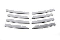 Volkswagen Passat B6 2006–2012 Grillister (8 st, rostfritt stål) foto 2