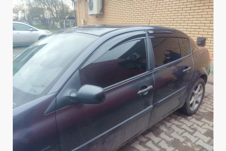 Renault Megane II 2004–2009 Vindavvisare för sidorutor SD (4 st, Perflex Sport) Image