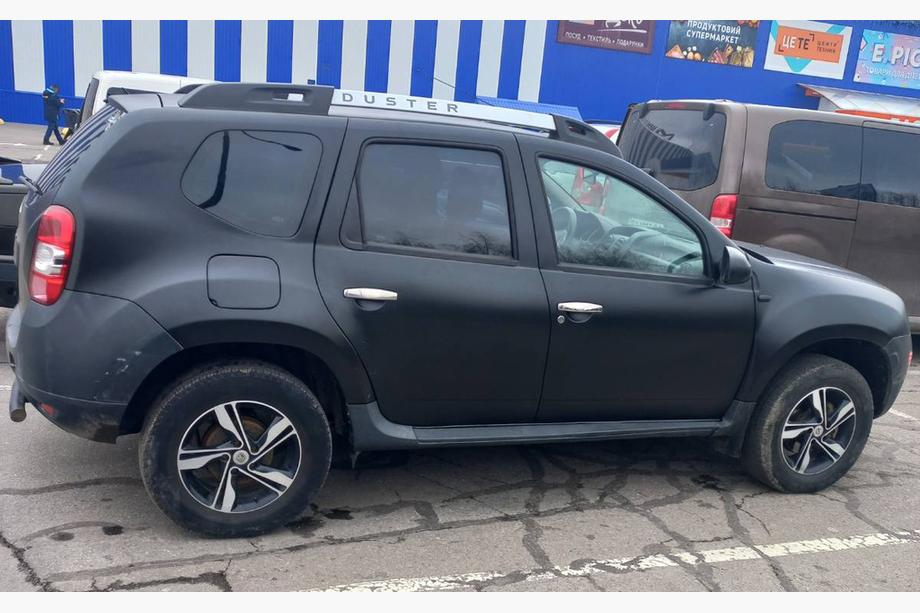 Renault Duster 2008–2017 Dörrhandtagskåpor (4 st, rostfritt stål) Foto 2