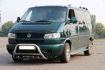 Volkswagen T4 Caravelle/Multivan 1990–2003 Frontbåge WT003 60 mm (rostfritt) 51 mm, med text foto 4