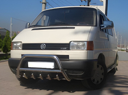 Volkswagen T4 Caravelle/Multivan 1990–2003 Frontbåge WT003 60 mm (rostfritt) 51 mm, med text foto 8