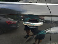 Audi Q7 2005–2015 Dörrhandtagskåpor (4 st, rostfritt stål) Carmos, för version med knapp foto 2