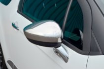 Citroen C-4 2010–2018 Spegelskal (2 st, rostfritt stål) Carmos - turkiskt stål foto 8