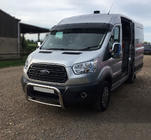 Ford Transit 2014– Vindrutespoiler (svart blank, 5 mm) foto 13
