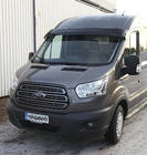 Ford Transit 2014– Vindrutespoiler (svart blank, 5 mm) foto 6