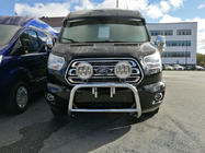 Ford Transit 2014– Vindrutespoiler (svart blank, 5 mm) foto 7