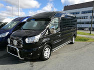 Ford Transit 2014– Vindrutespoiler (svart blank, 5 mm) foto 8