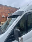 Ford Transit 2014– Vindrutespoiler (svart blank, 5 mm) foto 22