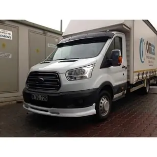 Vindrutespoiler (svart blank, 5 mm) foto 2