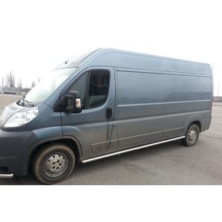 Sidorör (2 st, rostfritt) Citroen Jumper 2007–2025 foto 2