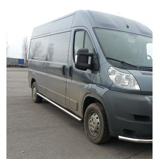 Sidorör (2 st, rostfritt) Citroen Jumper 2007–2025 foto 4