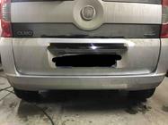 Citroen Nemo 2007–2017 Dekorlist ovanför registreringsskylten (rostfritt stål) foto 6