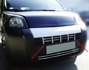 Citroen Nemo 2007–2017 Rostfritt grilldekor (13 delar) foto 1