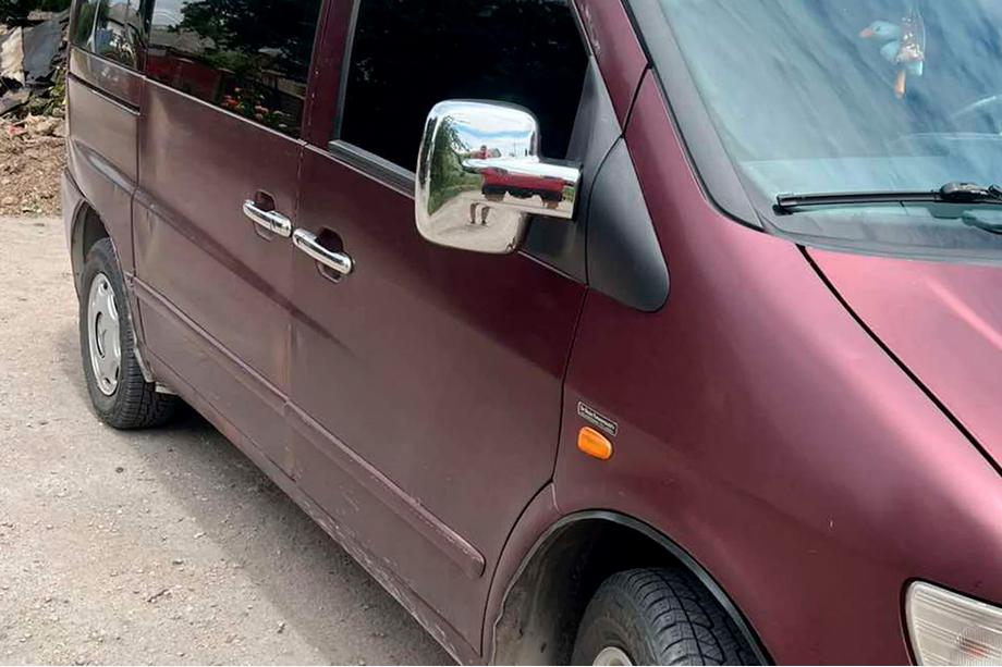 Mercedes Vito W638 1996–2003 Kromade spegelkåpor (2 st) Foto 4