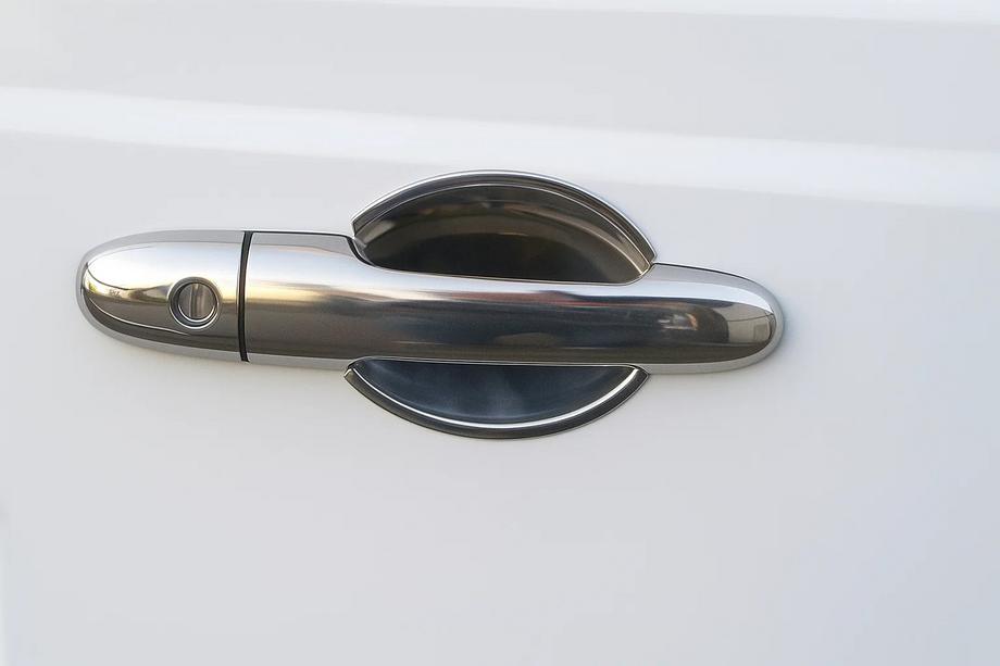 Mercedes Vito W639 2004–2014 Skydd under dörrhandtag (rostfritt stål) Image