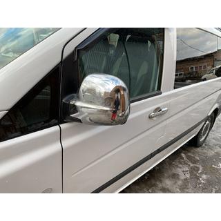 Kromade spegelkåpor Vito 2004-2010 (2 st) Mercedes Vito W639 2004–2014 foto 2