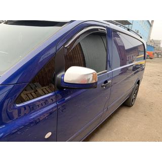 Kromade spegelkåpor Vito 2010-2015 (2 st) Mercedes Vito W639 2004–2014 foto 2