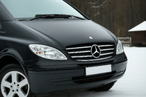 Mercedes Vito W639 2004–2014 Grilllist 2004-2010 (rostfritt stål) Carmos - turkiskt stål foto 1