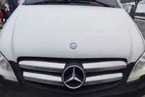Mercedes Vito W639 2004–2014 Grillister 2010-2015 (rostfritt stål) OmsaLine – italienskt rostfritt stål foto 3