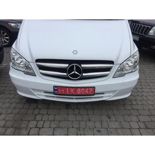 Grillister 2010-2015 (rostfritt stål) Mercedes Vito W639 2004–2014 foto 4