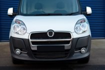 Fiat Doblo II 2010–2022 Kromad dimljusram med ränder (2010-2015, 4 st, rostfritt) Carmos - turkiskt stål foto 5