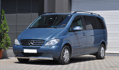 Mercedes Vito W639 2004–2014 Frontbåge ST008 (rostfritt) foto 2
