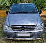 Mercedes Vito W639 2004–2014 Främre frontbåge ST014 (rostfritt) 2004-2010, 60→42 mm foto 12