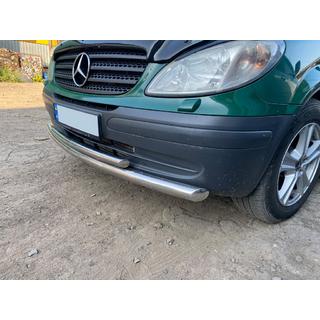 Främre frontbåge ST014 (rostfritt) Mercedes Vito W639 2004–2014 foto 1