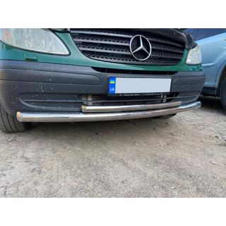 Främre frontbåge ST014 (rostfritt) Mercedes Vito W639 2004–2014 foto 4
