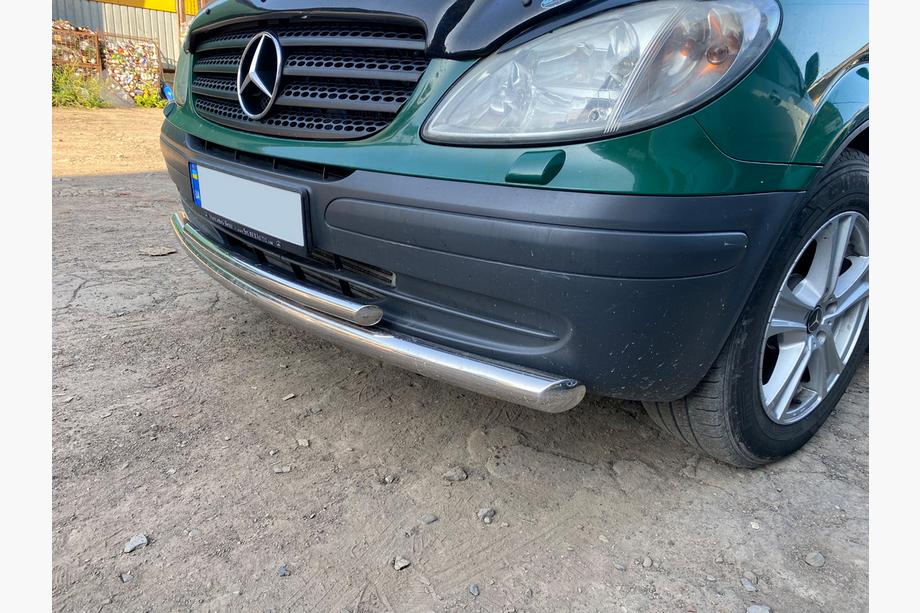 Mercedes Vito W639 2004–2014 Främre frontbåge ST014 (rostfritt) 2004-2010, 60→42 mm Image