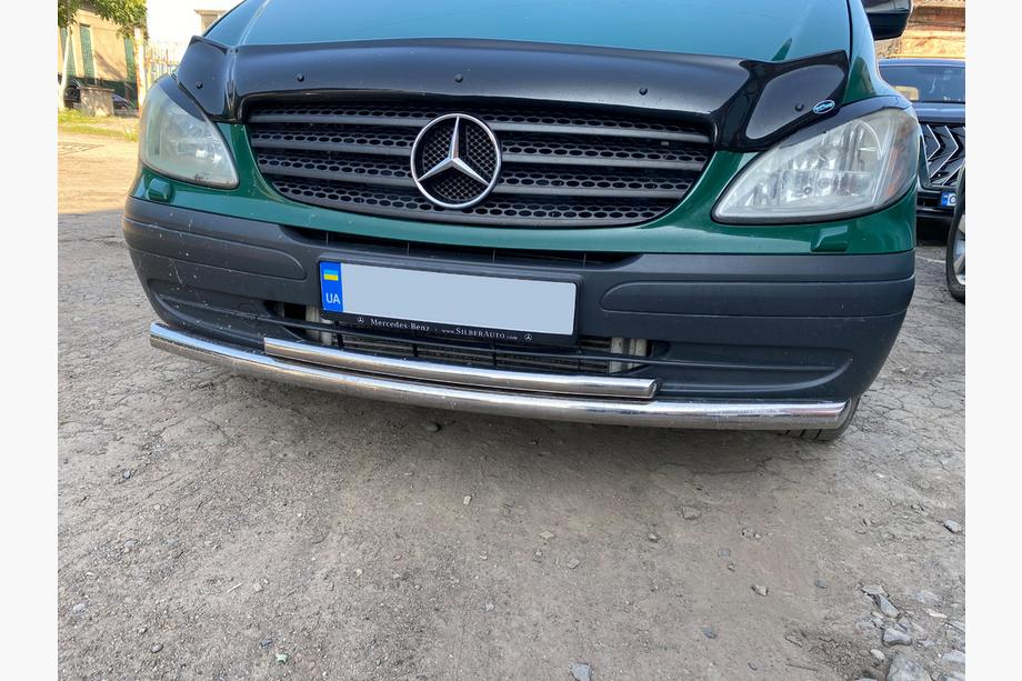 Mercedes Vito W639 2004–2014 Främre frontbåge ST014 (rostfritt) 2004-2010, Ø51 ↗ Ø42 mm Foto 2
