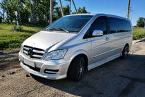 Mercedes Vito W639 2004–2014 Frontspoilerläpp till stötfångare BRB V1 (för lackering) årsmodell 2004–2010 foto 2