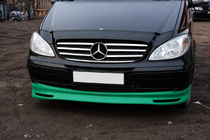 Mercedes Vito W639 2004–2014 Frontspoilerläpp till stötfångare BRB V1 (för lackering) årsmodell 2004–2010 foto 4
