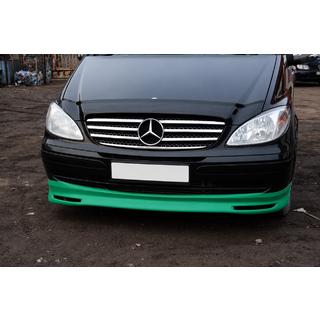 Frontspoilerläpp till stötfångare BRB V1 (för lackering) Mercedes Vito W639 2004–2014 foto 4