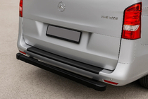 Mercedes Vito/V-klass W447 2014– Bakre skyddsbåge Moonlight (aluminium) Mattgrå foto 2