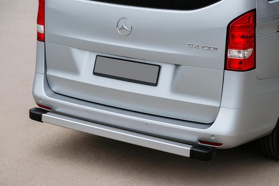 Mercedes Vito/V-klass W447 2014– Bakre skyddsbåge Moonlight (aluminium) Mattgrå Image