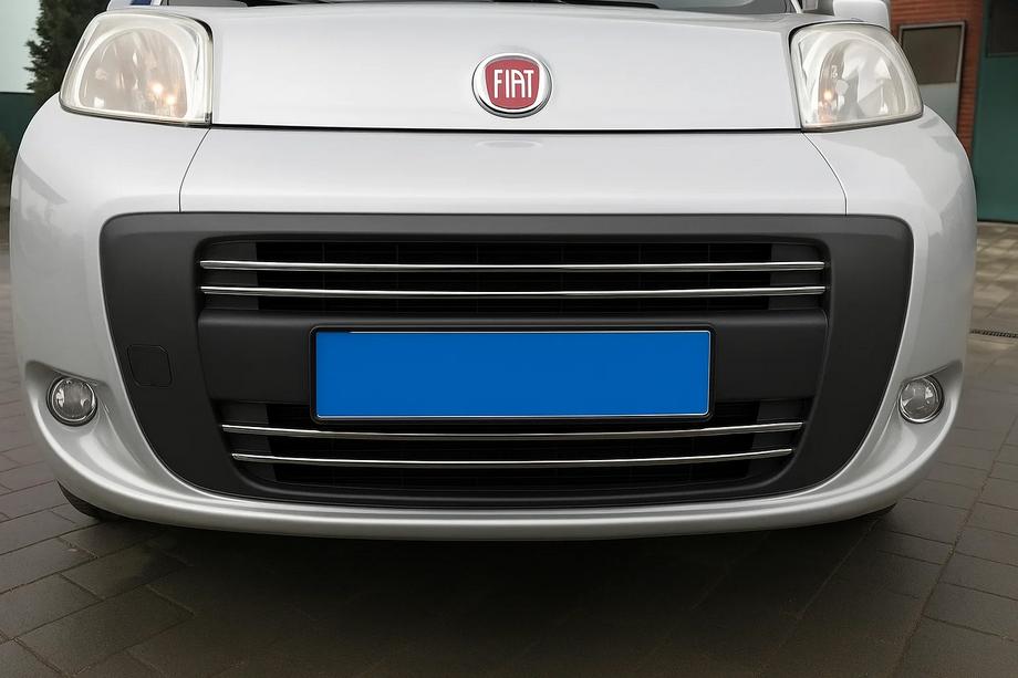 Fiat Fiorino/Qubo 2008–2024 Grillister (4 delar, rostfritt stål) Foto 3