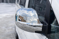 Mercedes Viano 2004–2014 Kromade spegelkåpor VITO 2004-2010 (2 st) Carmos – turkiskt rostfritt stål foto 9