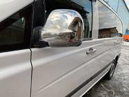 Mercedes Viano 2004–2014 Kromade spegelkåpor VITO 2004-2010 (2 st) Carmos – turkiskt rostfritt stål foto 5