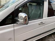 Mercedes Viano 2004–2014 Kromade spegelkåpor VITO 2004-2010 (2 st) Carmos – turkiskt rostfritt stål foto 6