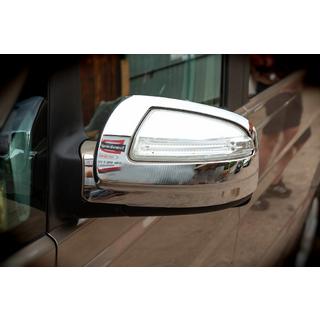 Kromade spegelkåpor VIANO 2010-2015 (2 st, plast) Mercedes Vito W639 2004–2014 foto 2