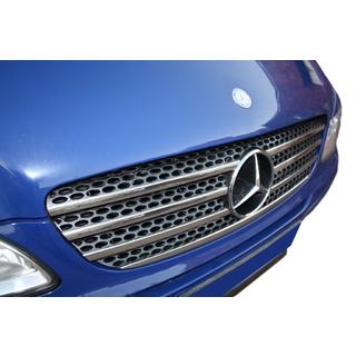Grillister (7 delar, rostfritt stål) Mercedes Viano 2004–2014 foto 1