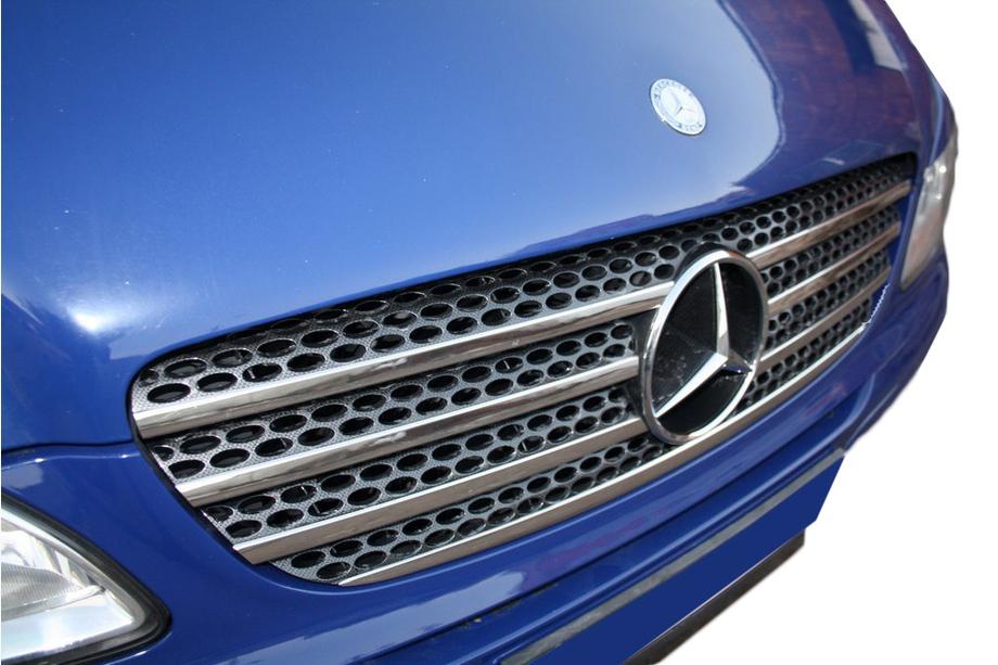 Mercedes Viano 2004–2014 Grillister (7 delar, rostfritt stål) Carmos - turkiskt stål Image