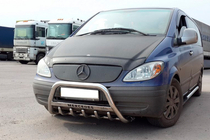 Mercedes Viano 2004–2014 Frontbåge WT003/004 (rostfritt stål) 60 mm, utan text foto 1