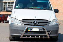 Mercedes Viano 2004–2014 Frontbåge WT003/004 (rostfritt stål) 60 mm, utan text foto 4