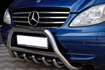 Mercedes Viano 2004–2014 Frontbåge WT003/004 (rostfritt stål) 60 mm, utan text foto 8