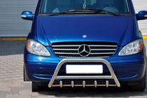 Mercedes Viano 2004–2014 Frontbåge WT003/004 (rostfritt stål) 60 mm, utan text foto 9