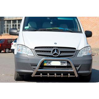 Frontbåge WT003/004 (rostfritt stål) Mercedes Viano 2004–2014 foto 4
