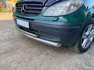 Mercedes Viano 2004–2014 Främre frontbåge ST014 (rostfritt) 60/42 mm foto 2